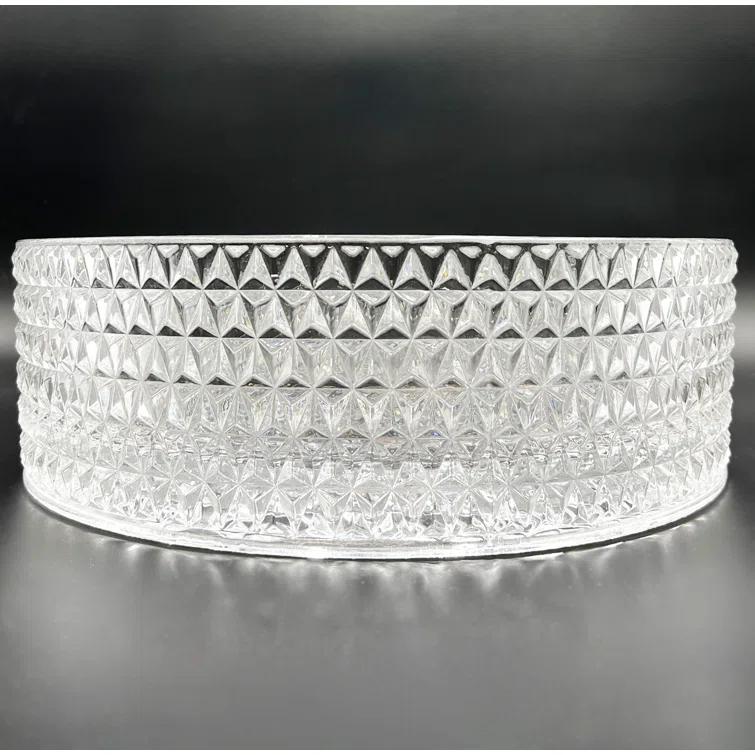 Scotch 14" Glass Circular Bathroom Vessel Sink - Timeless Collection