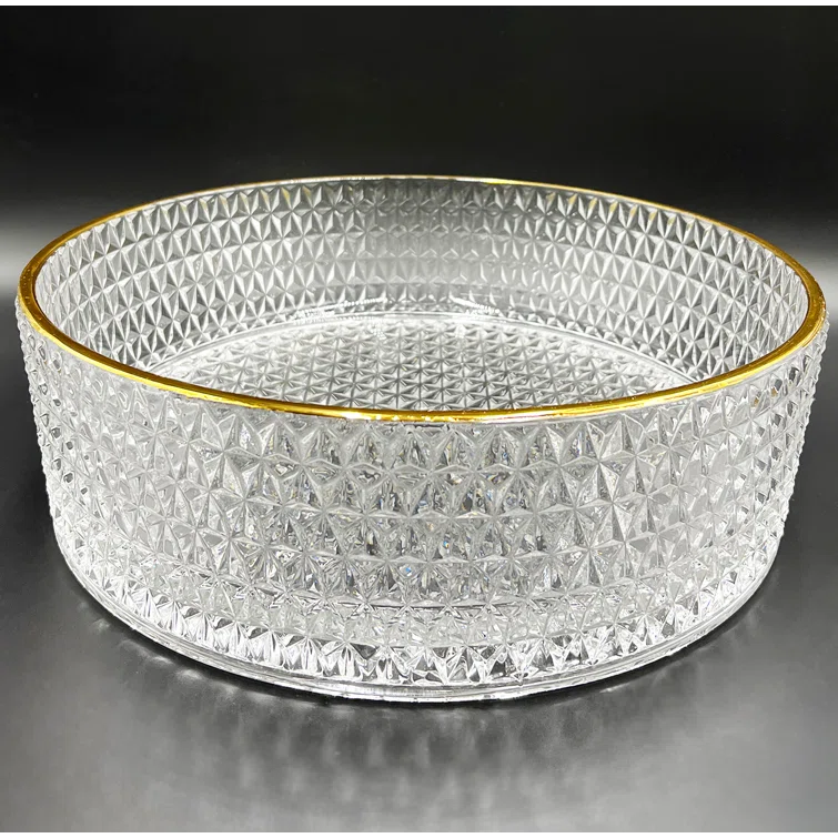 Scotch 16" Glass Circular Bathroom Vessel Sink - Timeless Collection