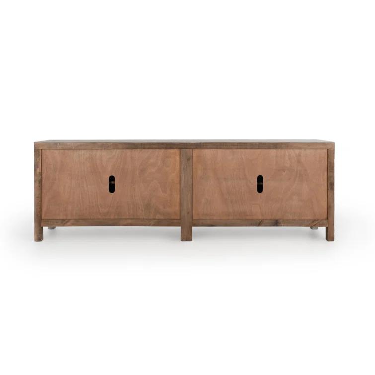 103.5'' Timeworn Gray Reclaimed Pine Wood Sideboard