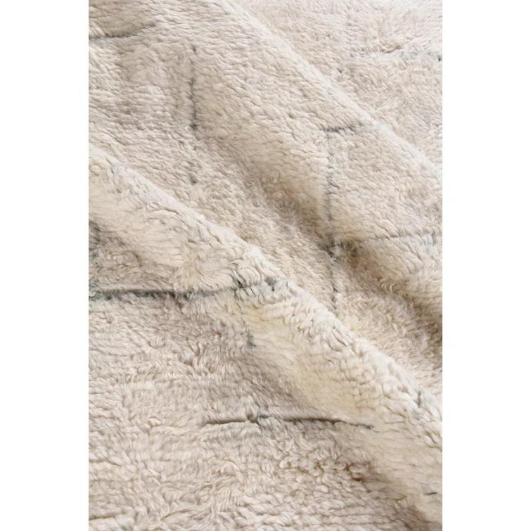 Moroccan Wool Geometric Rug