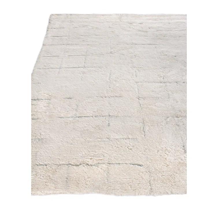 Moroccan Wool Geometric Rug
