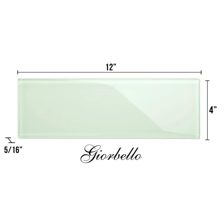 Glass Subway 4" x 12" Wall Tile
