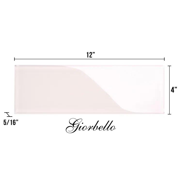 Glass Subway 4" x 12" Wall Tile