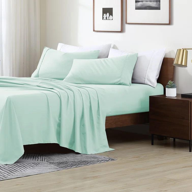 1800 Series Ultra Soft Microfiber Sheet Set with Extra Pillowcases