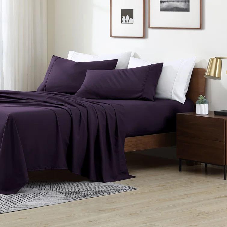 1800 Series Ultra Soft Microfiber Sheet Set with Extra Pillowcases