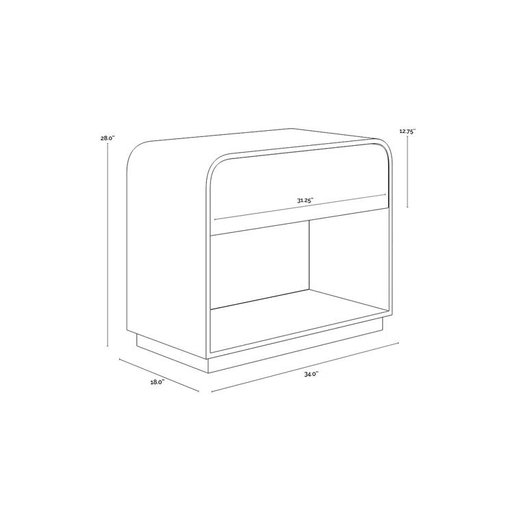 Latitude Run® Henriksen NIGHTSTAND