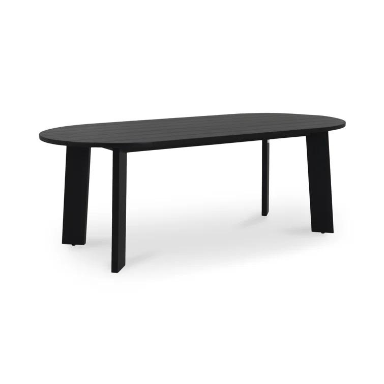 Pernelle 84'' Oval Outdoor Dining Table