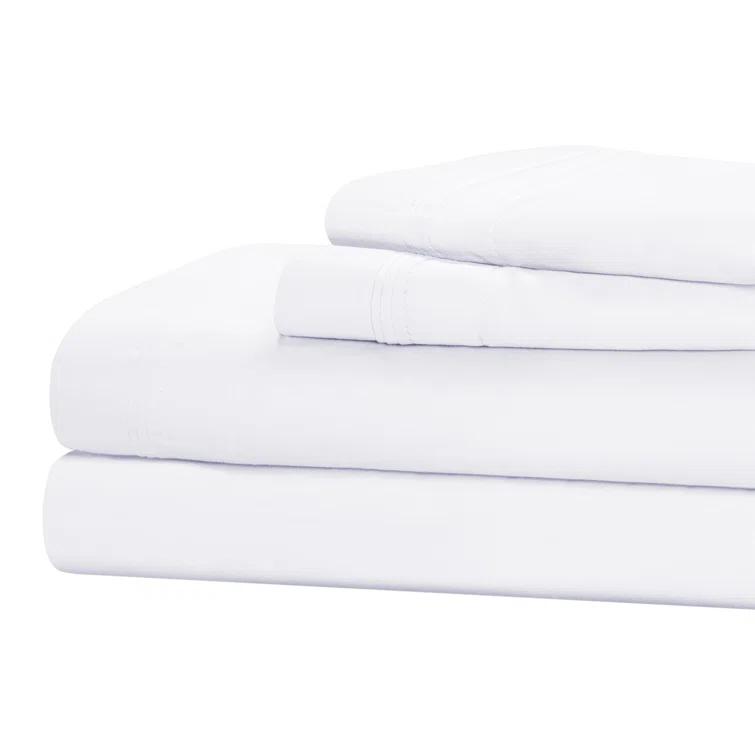 Superior Egyptian Cotton Deep Pocket Solid Luxury 1500 Thread Count Sheet Set