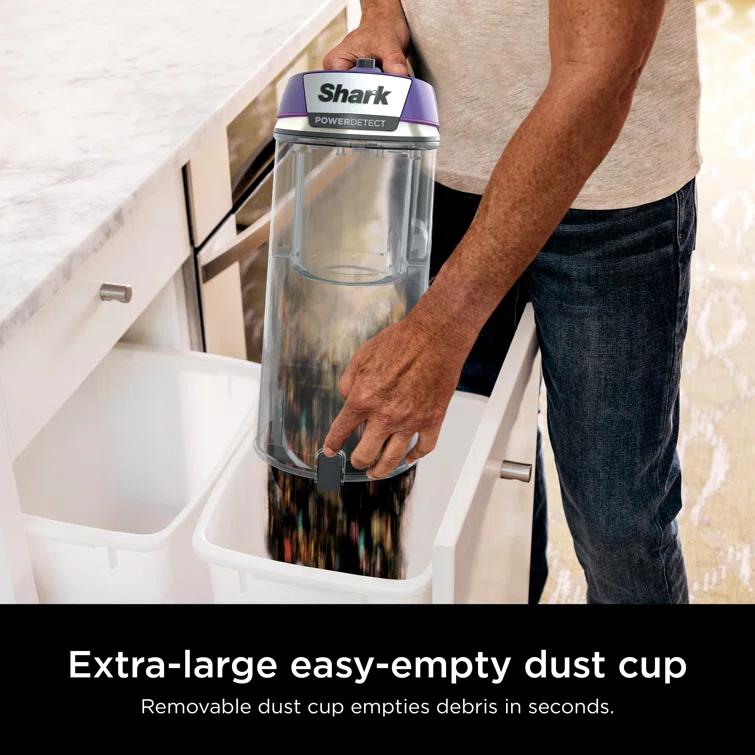 Shark ® POWERDETECT Upright Vacuum with DuoClean Detect Technology
