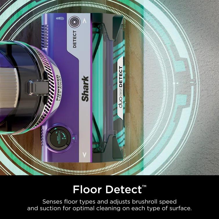 Shark ® POWERDETECT Upright Vacuum with DuoClean Detect Technology