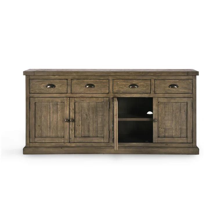 Kinston 74" Wide Solid Wood Sideboard