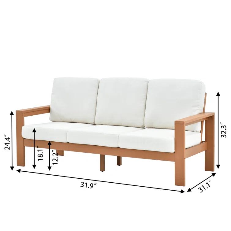Madrid 5 - Person Outdoor Seating Group with Cushions