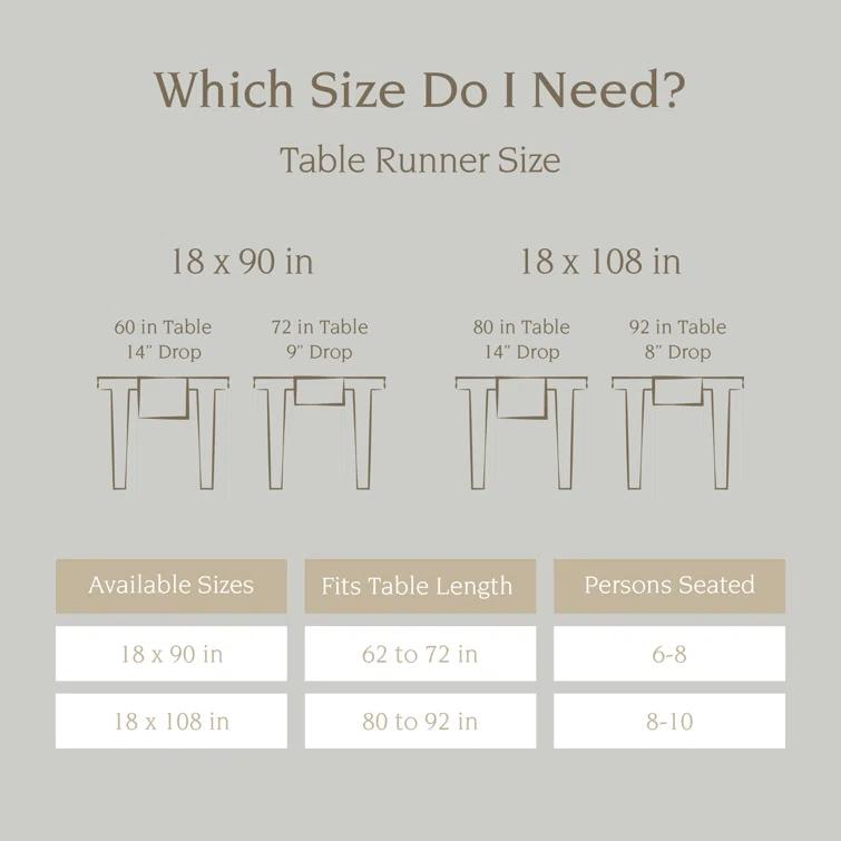 over&back Hand-Blocked Printed Cotton Table Runner