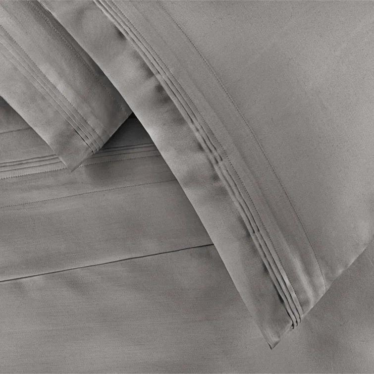 Luxury Egyptian-Quality Cotton 650 Thread Count Sateen Sheet Set