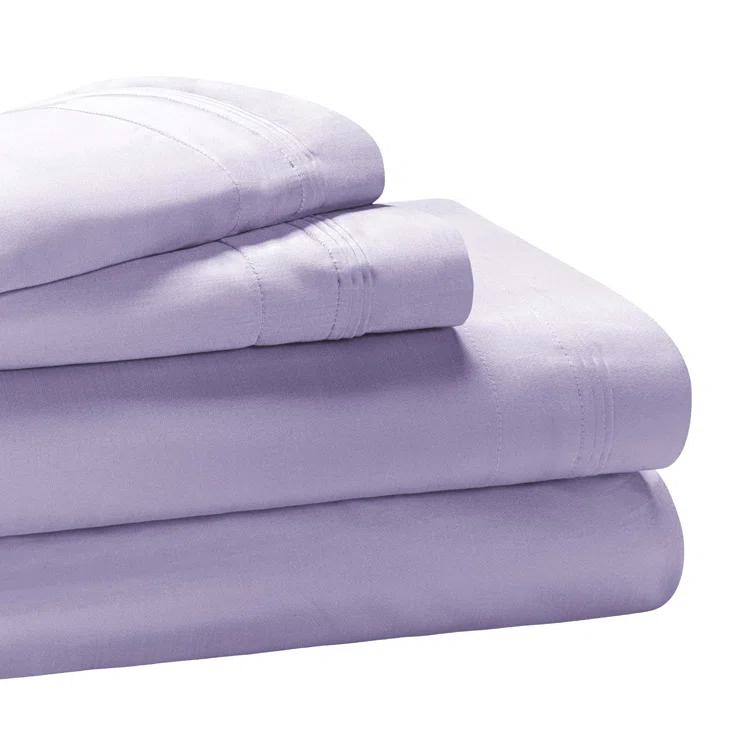 Egyptian Cotton Deep Pocket Solid 650 Thread Count Sheet Set