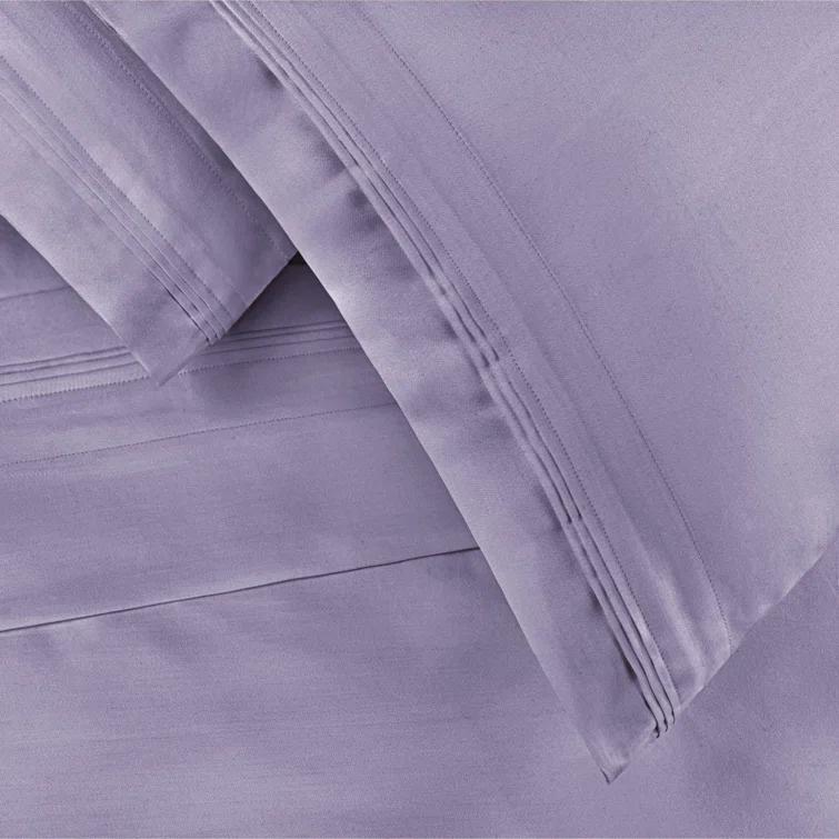 Egyptian Cotton Deep Pocket Solid 650 Thread Count Sheet Set