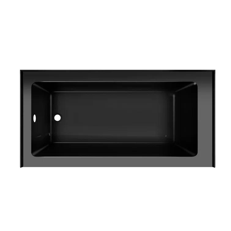 Apron Soaking Acrylic Bathtub