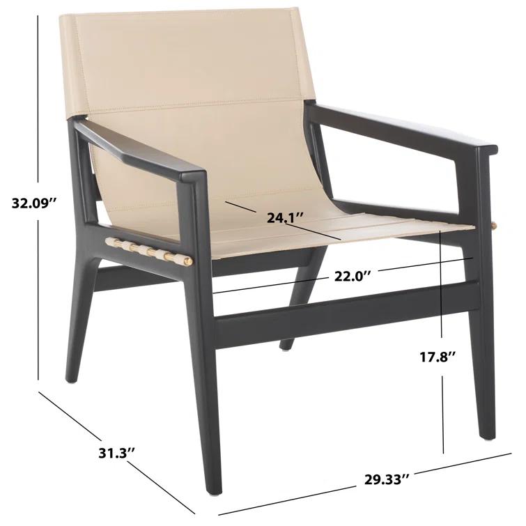 Tesso Genuine Leather Armchair