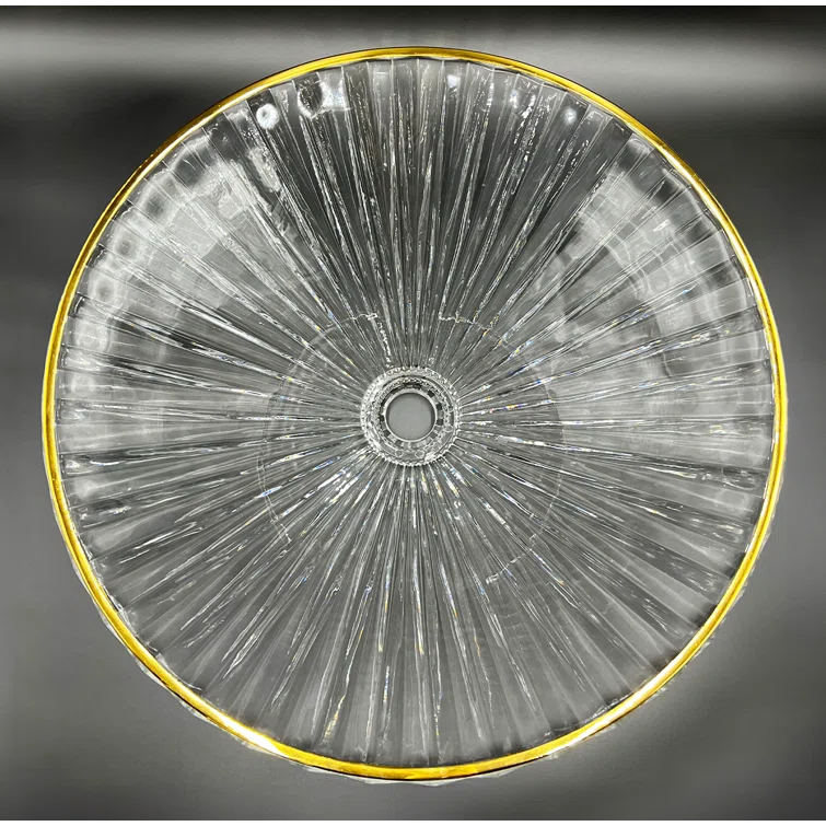 20" Diamond Brilliance Glass Vessel Sink