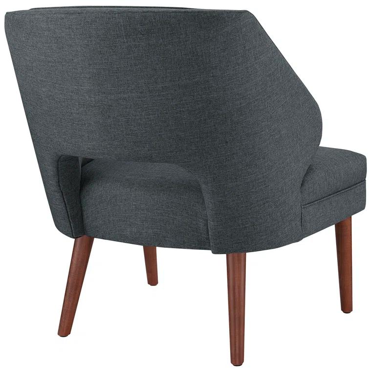 Modway Dock Fabric Mid Century Armchair