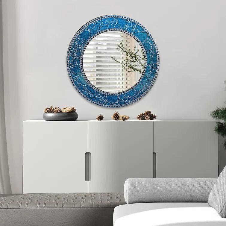 World Menagerie Cobberas Round Wall Mirror