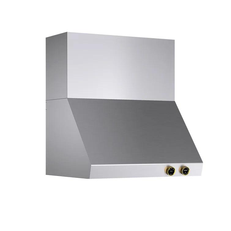 Kucht Kucht 30" Stainless Steel 900 CFM Ducted (Vented) Wall Mounted Required Range Hood with Baffle Filter