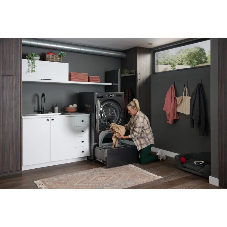 LG LG Ventless Washer/Dryer Combo WashCombo, All-in-One Mega Capacity with Inverter HeatPump, Technology and Direct Drive Motor, 5.0 cu. ft. WM6998HBA