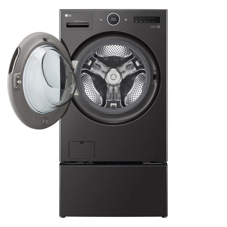LG LG Ventless Washer/Dryer Combo WashCombo, All-in-One Mega Capacity with Inverter HeatPump, Technology and Direct Drive Motor, 5.0 cu. ft. WM6998HBA