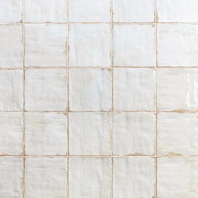 Artmore Tile Haven Blanco 8-in x 8-in Polished Ceramic Stone look Standard Wall Tile ( 10.76-sq ft Carton )