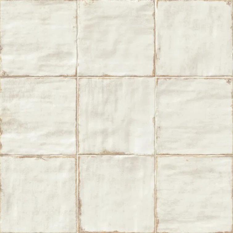 Artmore Tile Haven Blanco 8-in x 8-in Polished Ceramic Stone look Standard Wall Tile ( 10.76-sq ft Carton )