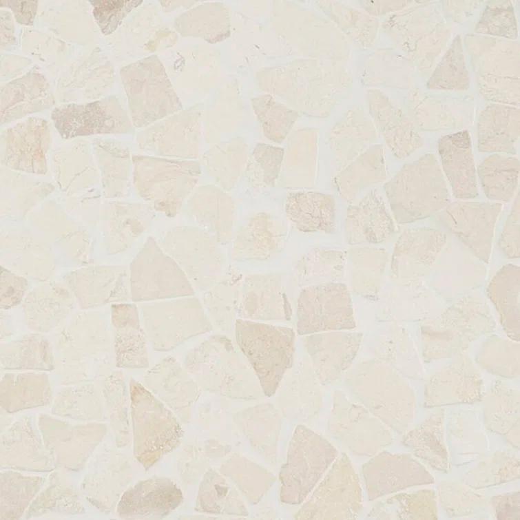 Picturesque Tumbled 11.81 in. x 11.81 in. Gray Floor and Wall Mosaic (0.97 sq. ft. / Sheet)
