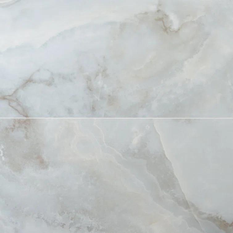 24" x 47" Porcelain Marble Look Wall & Floor Tile (15.49 Sq. Ft. / case)