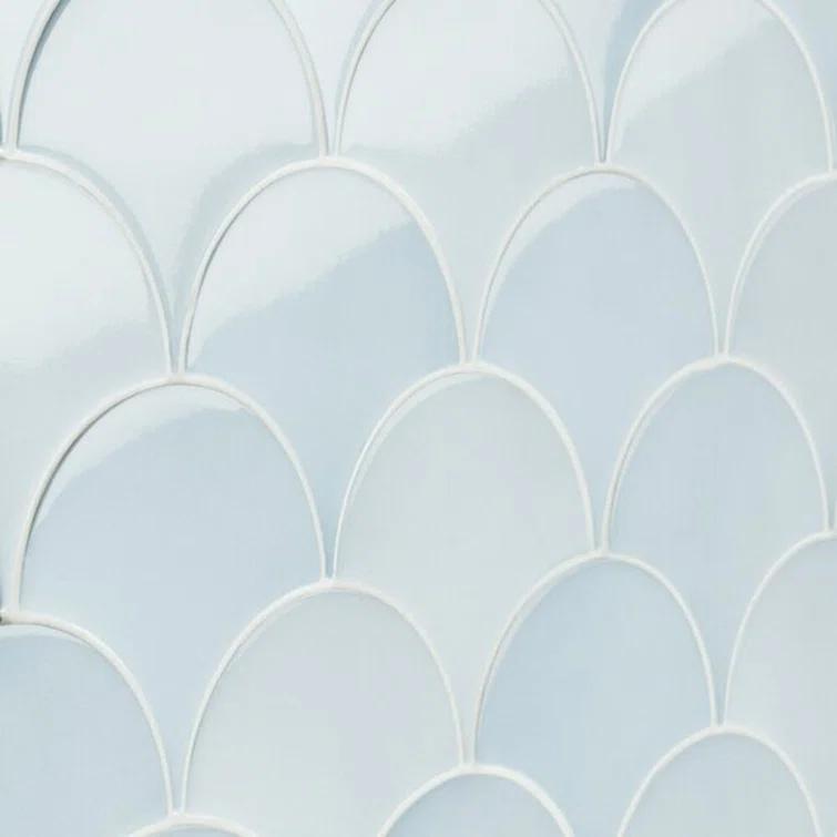 Riptide 2" x 5" Ceramic Patterned Wall Tile (4.06 Sq. Ft. / Case)