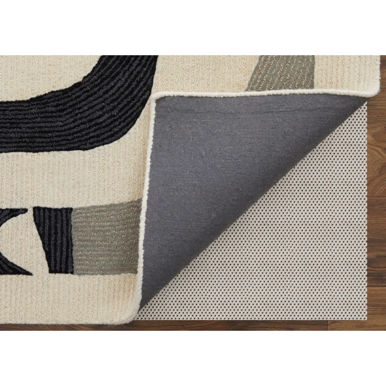 Nobu Architectural Mid-Century Modern Area Rug