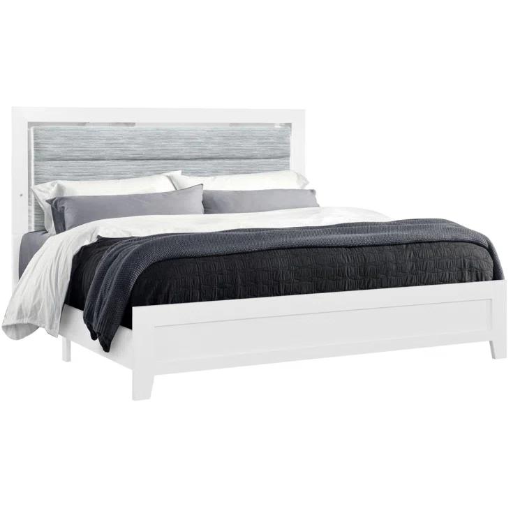 Luccia White 5pc Bedroom Set