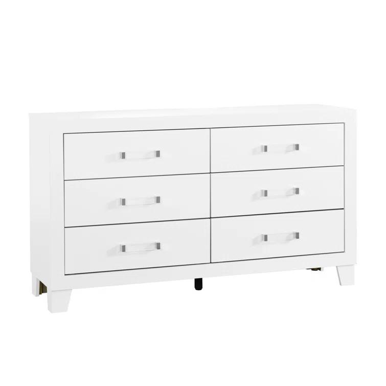 Luccia White 5pc Bedroom Set