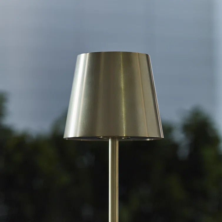 Carla Cordless Table Lamp - Brass