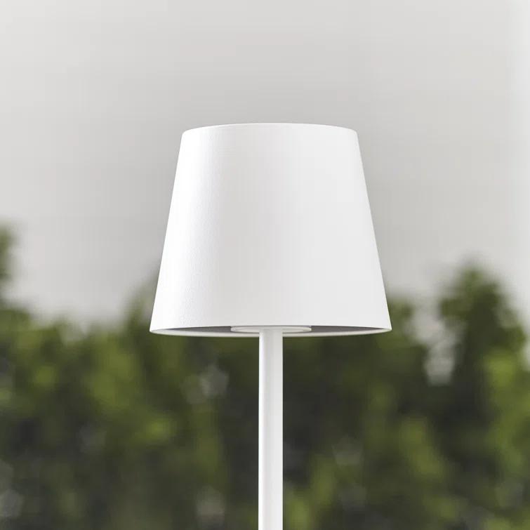 Carla Cordless Table Lamp - White / Small