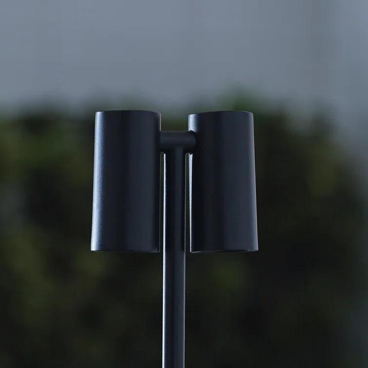 Black Adjustable Cordless Outdoor LED Table Lamp