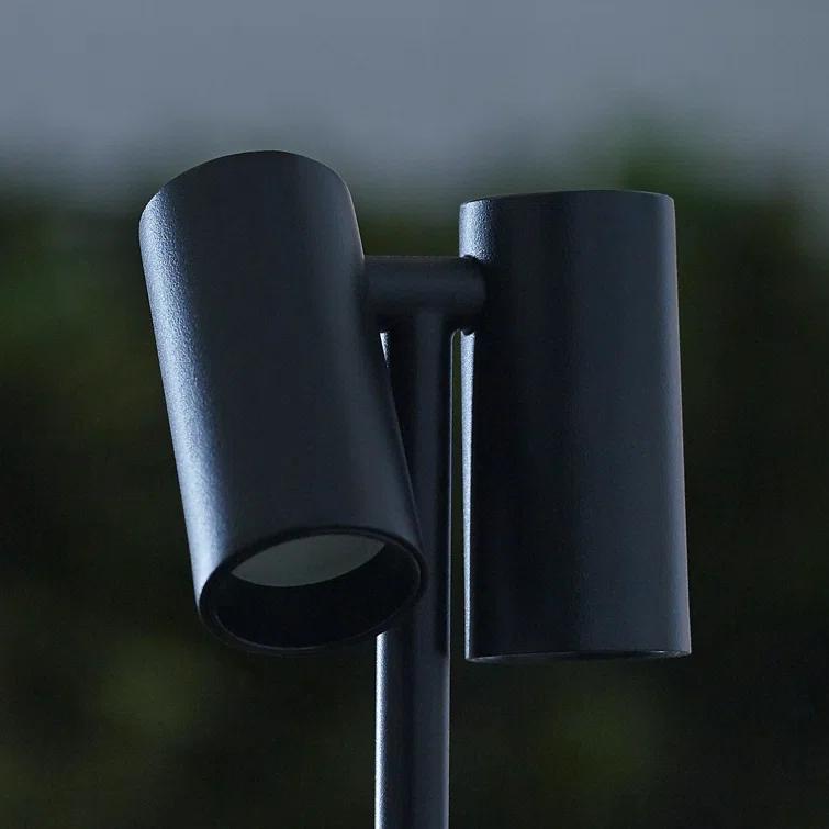 Black Adjustable Cordless Outdoor LED Table Lamp