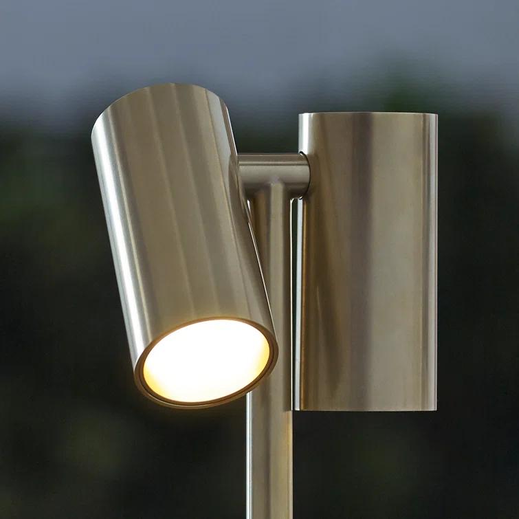 Natural Brass Adjustable Cordless Outdoor Table Lamp