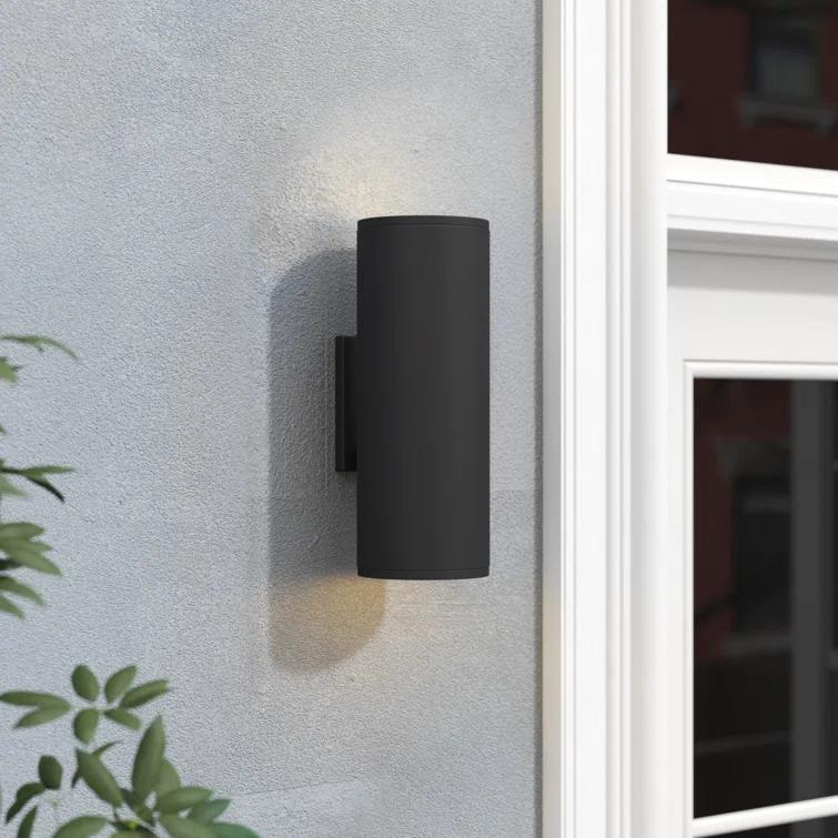 Silo 2 - Bulb 12" H Outdoor Armed Sconce