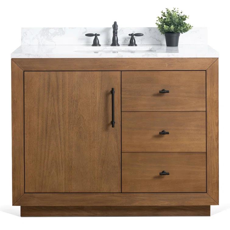 42" Single Bathroom Vanity Set