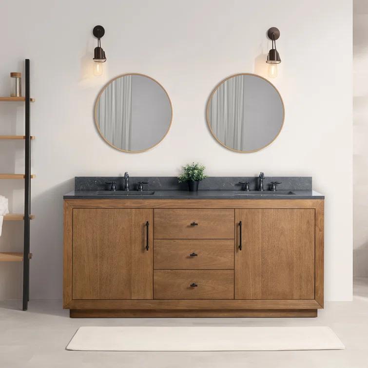 60" Double Bathroom Vanity Set with Top