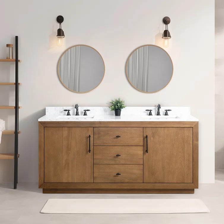 72" Free Standing Double Bathroom Vanity