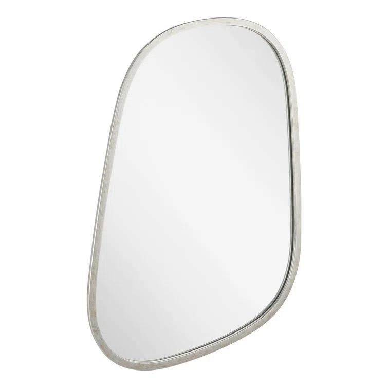 Signature Hardware Amburgey 33-3/4" x 33-3/4" Asymmetrical Framed Bathroom Mirror