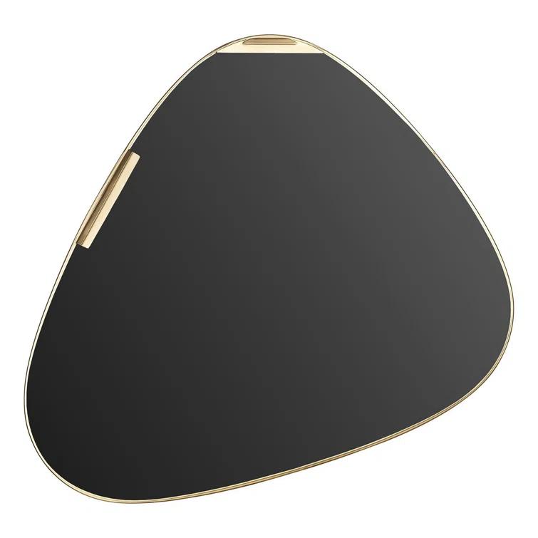 Signature Hardware Platt 30-3/4" x 33-1/4" Asymmetrical Framed Bathroom Mirror