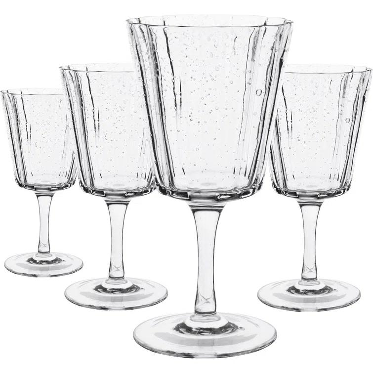 Handmade 9.13oz Wine Glass, Set of 4