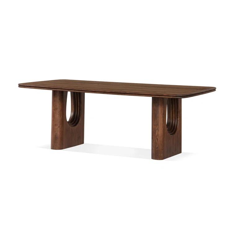 Alvaro Dining Table - Brown