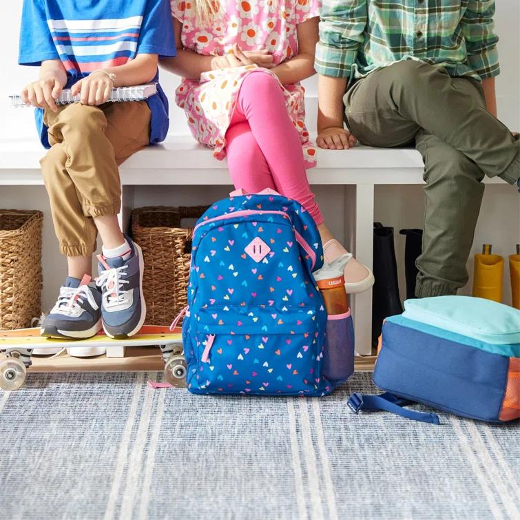 Malta Blue Machine Washable Rug